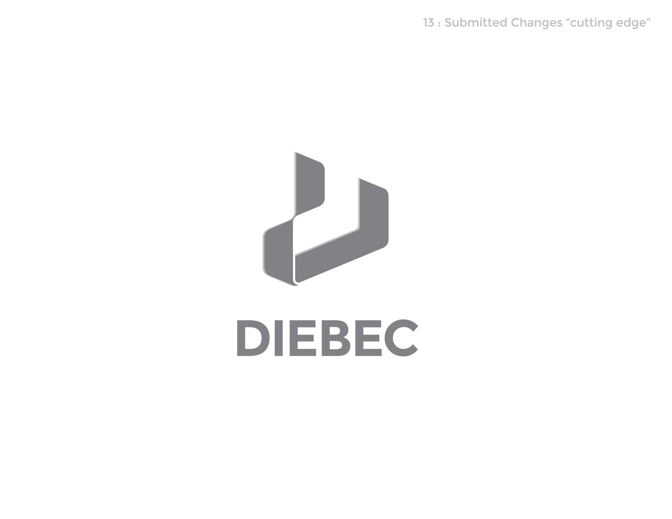 استكشاف شعار Diebec: التعديلات المقدّمة على الحافة القاطعة