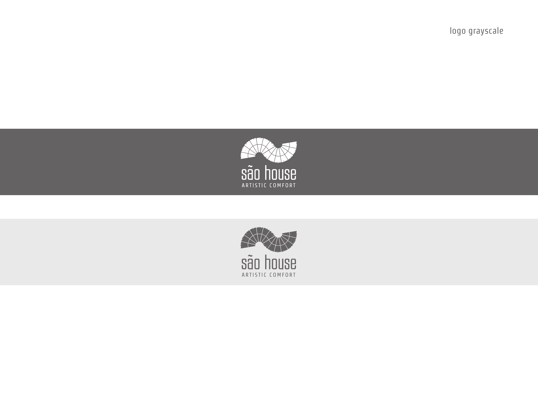 دليل Saohouse: نسخ الشعار بالتدرج الرمادي